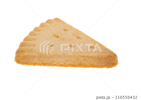 Scottish shortbread isolated Scottish shortbread isolated 110550432