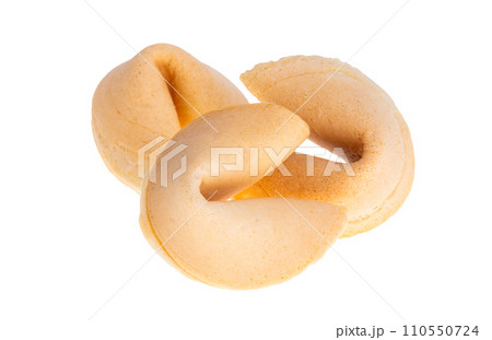 fortune cookie isolated 110550724