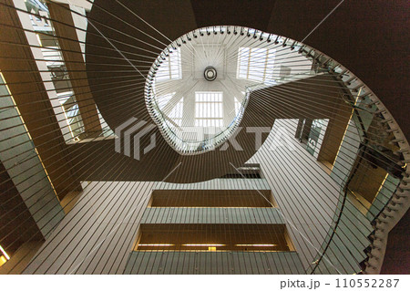 National and University Library of books in Strasbourg, France 110552287
