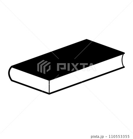 Icon book from library, book textbook for education dictionary 110553355