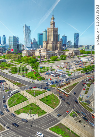 Roads in Warsaw 110553863