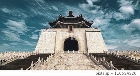 正面から撮影した中正紀念堂 110554520