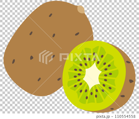 キウイフルーツ　果物　素材 110554558