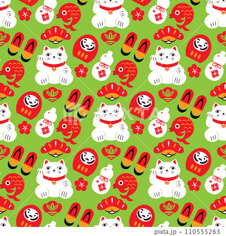 Maneki-neko pattern 27 110555263