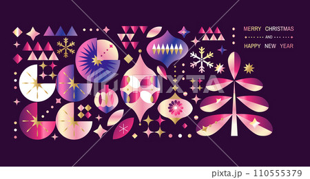 Happy New Year banner 78 110555379