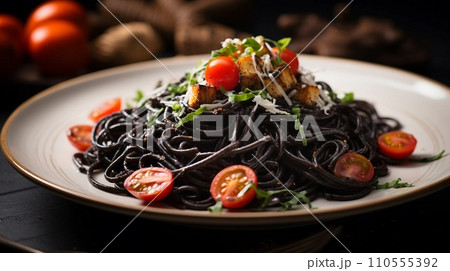 パスタ5　AI生成画像 110555392