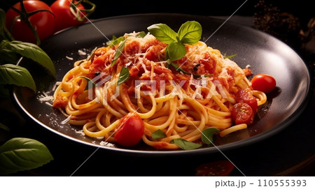 パスタ6　AI生成画像 110555393