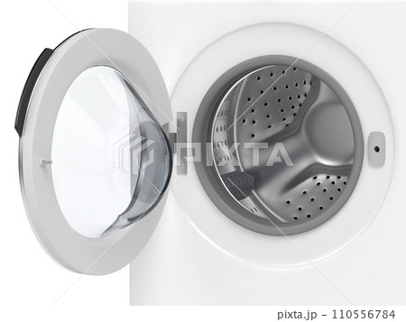 Empty washing machine Empty washing machine 110556784