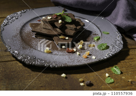チョコレート バレンタインデー チョコレート バレンタインデー 110557936