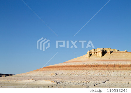 Mangystau desert landmark, Kyzylkup area. Mangystau desert landmark, Kyzylkup area. 110558243