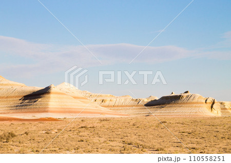Mangystau desert landmark, Kyzylkup area. 110558251