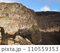 Crater of volcano Vesuvius, Italy, Europe. 110559353