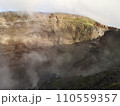 Crater of volcano Vesuvius, Italy, Europe. 110559357
