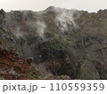 Crater of volcano Vesuvius, Italy, Europe. 110559359