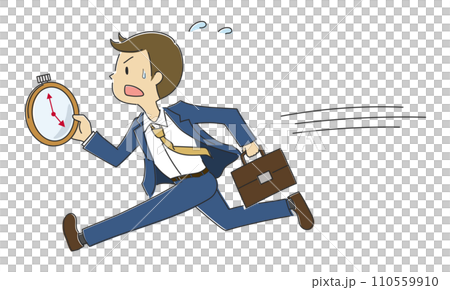 Time-hungry businessmen 110559910