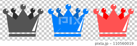 Illustration of a crown awarded to a winner or victor Illustration of a crown awarded to a winner or victor 110560019