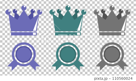 授予獲勝者或勝利者的王冠的插圖 授予獲勝者或勝利者的王冠的插圖 110560024