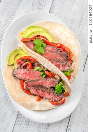 Sizzling Steak Fajitas Sizzling Steak Fajitas 110564024