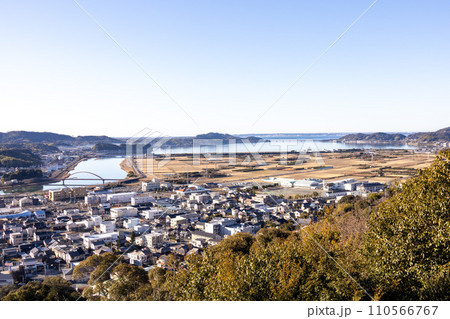 奥浜名湖の風景 110566767