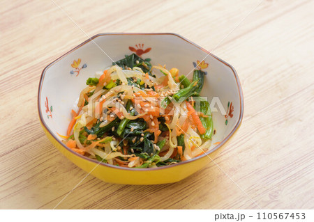 ヘルシー野菜の和え物 ヘルシー野菜の和え物 110567453