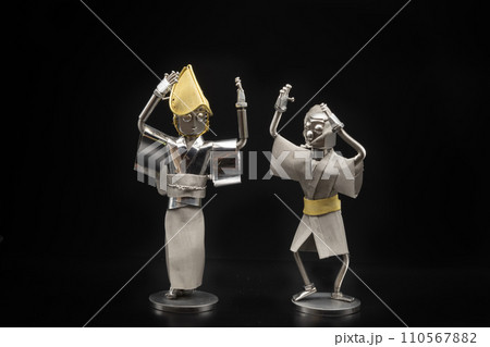 阿波踊りのフィギア・メタルフィギア 阿波踊りのフィギア・メタルフィギア 110567882