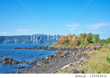 【桜島 溶岩なぎさ遊歩道】 鹿児島県鹿児島市桜島横山町 110568812