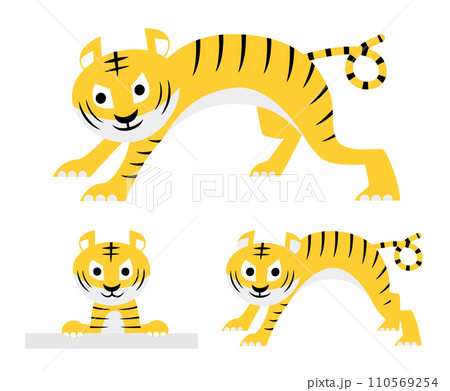 虎のイラスト 110569254