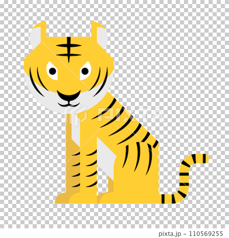 虎のイラスト 110569255