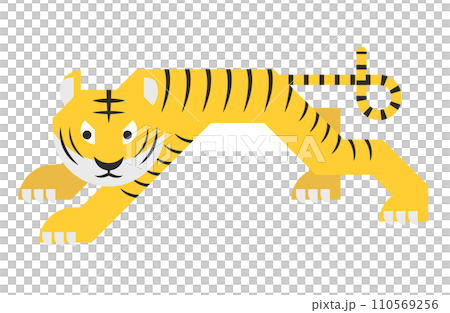 老虎的插圖 老虎的插圖 110569256