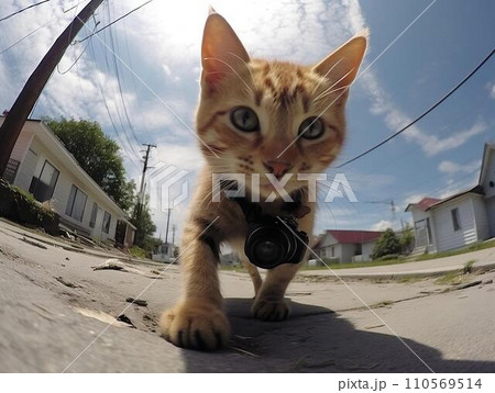 猫のいる風景 110569514