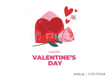 Valentine's Day background, Happy Valentine's Day banner Valentine's Day background, Happy Valentine's Day banner 110570168