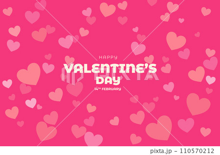 Valentine's Day background, Happy Valentine's Day banner Valentine's Day background, Happy Valentine's Day banner 110570212