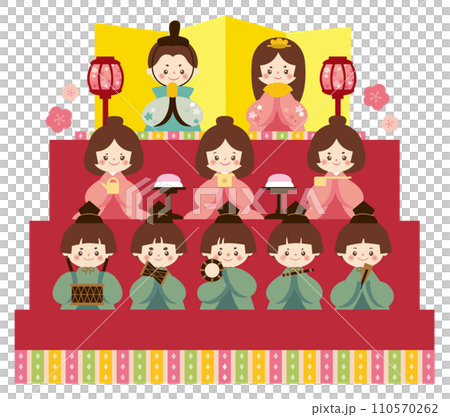 Illustration of Hinamatsuri Illustration of Hinamatsuri 110570262
