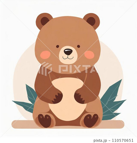 くま ❤︎  Small Brown Bear 