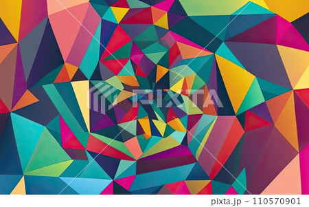 Mosaic of kaleidoscope background for Geometric design Mosaic of kaleidoscope background for Geometric design 110570901