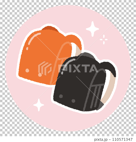 閃亮的新書包插畫素材 110571347