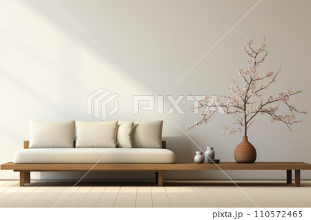 Japan interior design furniture and background 110572465