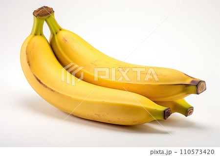 Bunch of bananas isolated on white background . generative ai Bunch of bananas isolated on white background . generative ai 110573420