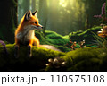 A fox in the forest 110575108