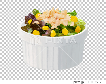 Tuna corn salad (with cocotte) 110575129