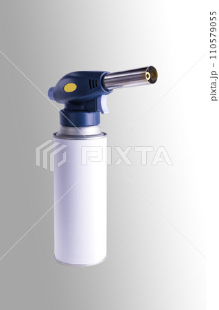 Gas burner on a can. 110579055