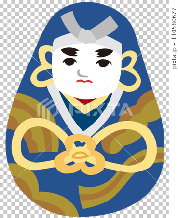 Princess Daruma Ehime Prefecture Tourist Attraction Folk Craft Material 110580677