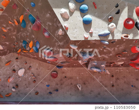 climbing wall texture 110583050