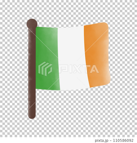 Irish flag Irish flag 110586092
