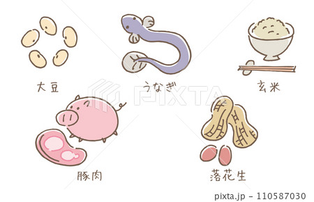 ビタミンB1を多く含む食品(タイトルなし) ビタミンB1を多く含む食品(タイトルなし) 110587030