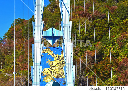 茨城県　常陸太田　竜神大吊橋 110587813