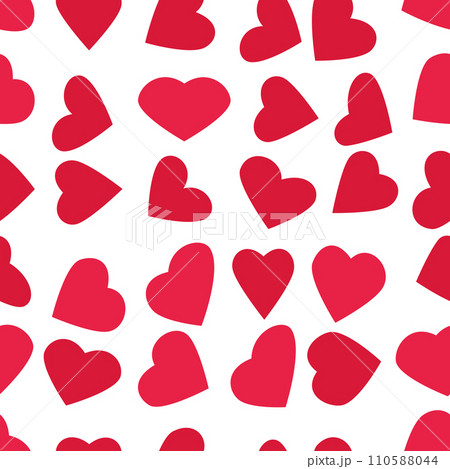 Set hearts icons. Vector illustration pattern Set hearts icons. Vector illustration pattern 110588044