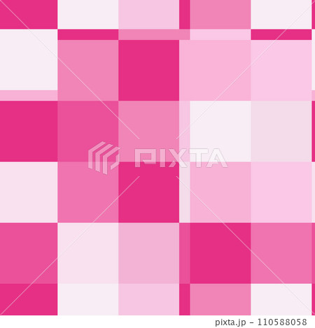 seamless pattern, pink pattern. it can be used as a print for fabrics, clothes and bed linen, for posters and postcards	 110588058