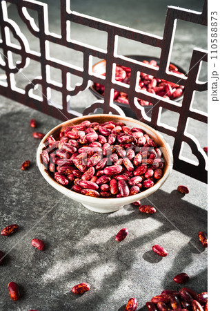 red bean in bowl 110588873