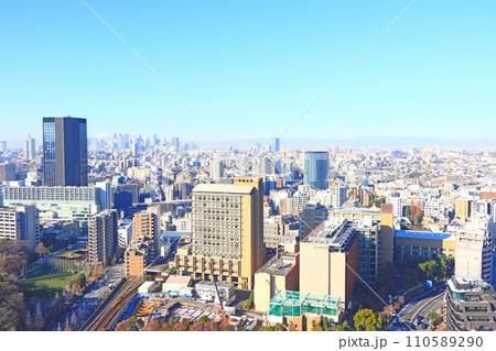 東京都文教区、中央大学周辺の風景 110589290
